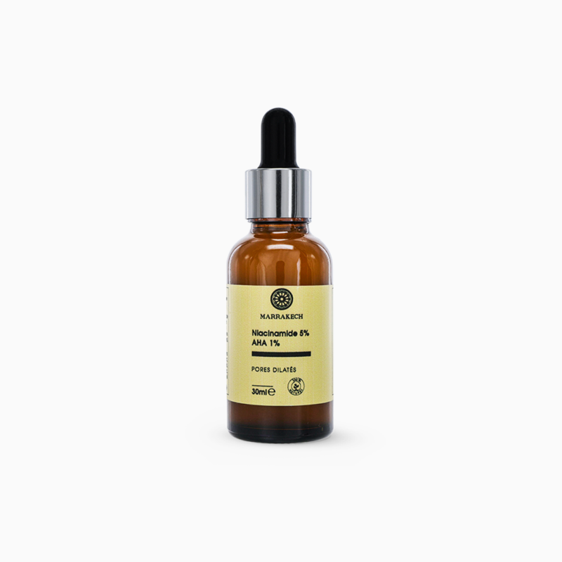 Sérum Anti-Pores Dilatés – 5% Niacinamide + AHA